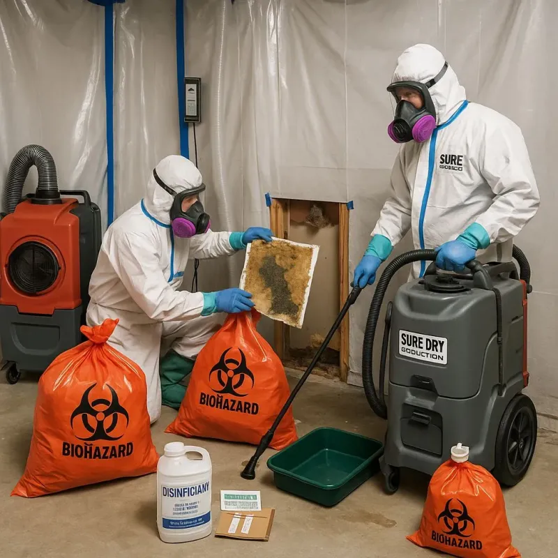 Contaminated Water Handling Protocols process in Lake Hallie, WI