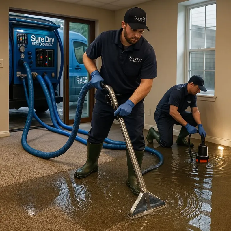 Water Extraction and Removal process in Lake Hallie, WI